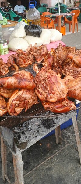 Jambon rôti délicieux