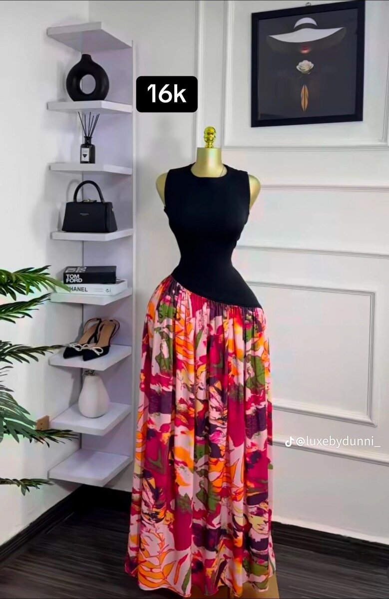 Robe élégante longue et chic