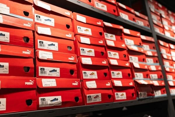 Boîte de chaussures Puma