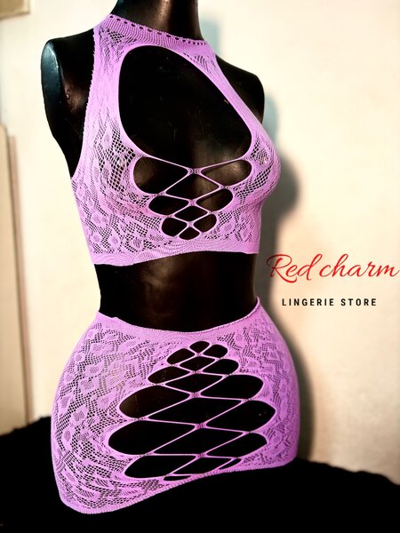 Ensemble lingerie dentelle sexy