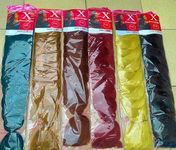 Extensions cheveux multicolores