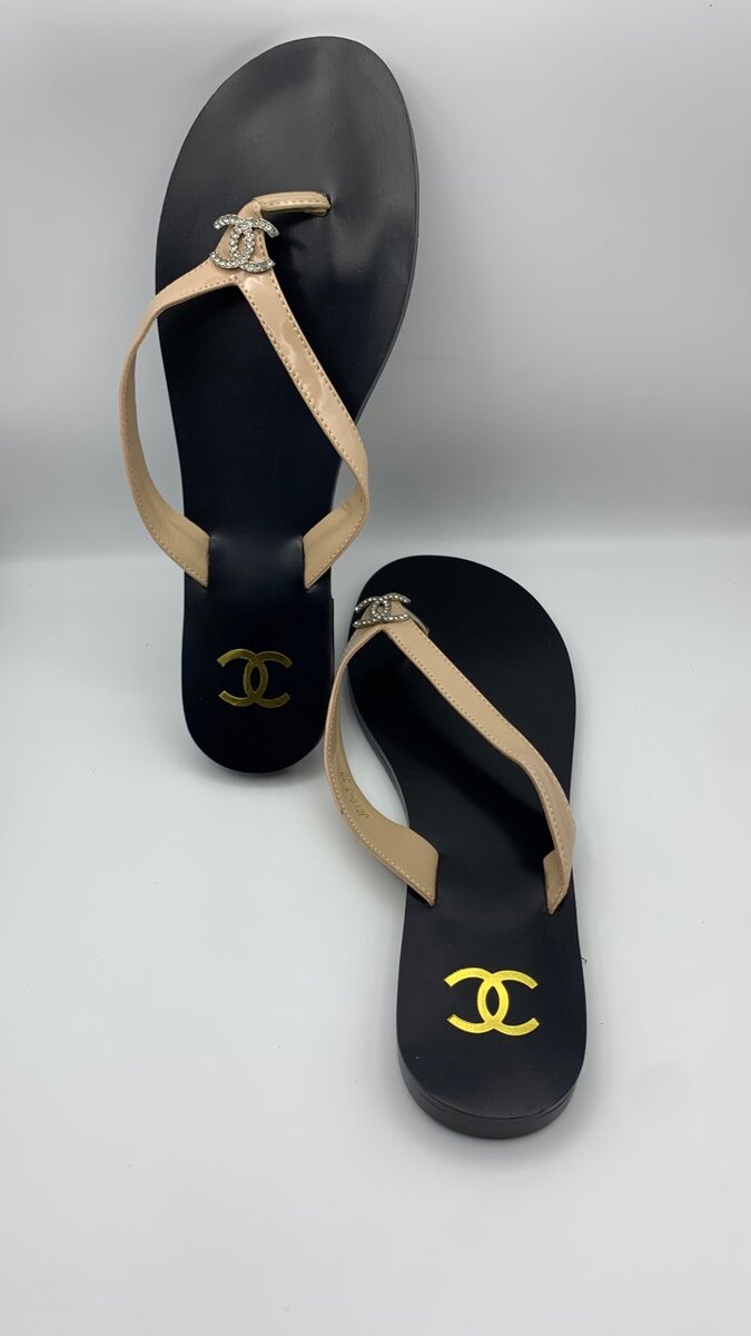 Lovely CHANEL branded slippers available