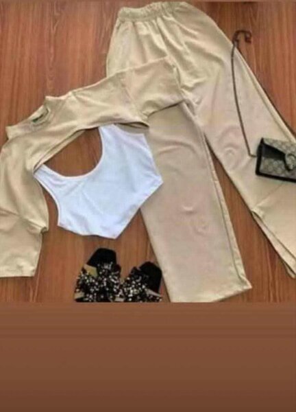 Ensemble décontracté beige