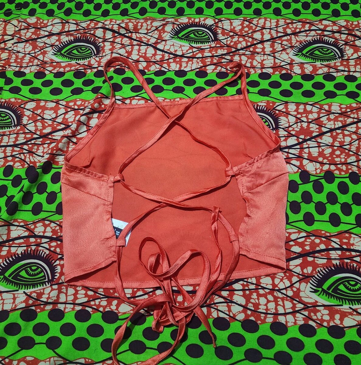 Crop top Satiné Femme