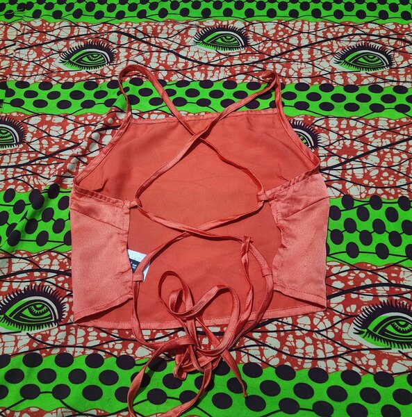 Crop top Satiné Femme