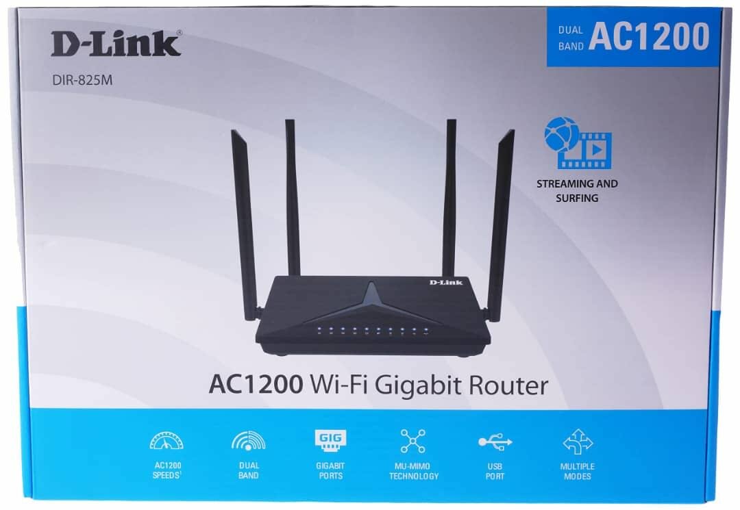 D-LINK AC1200 Gigabit Router