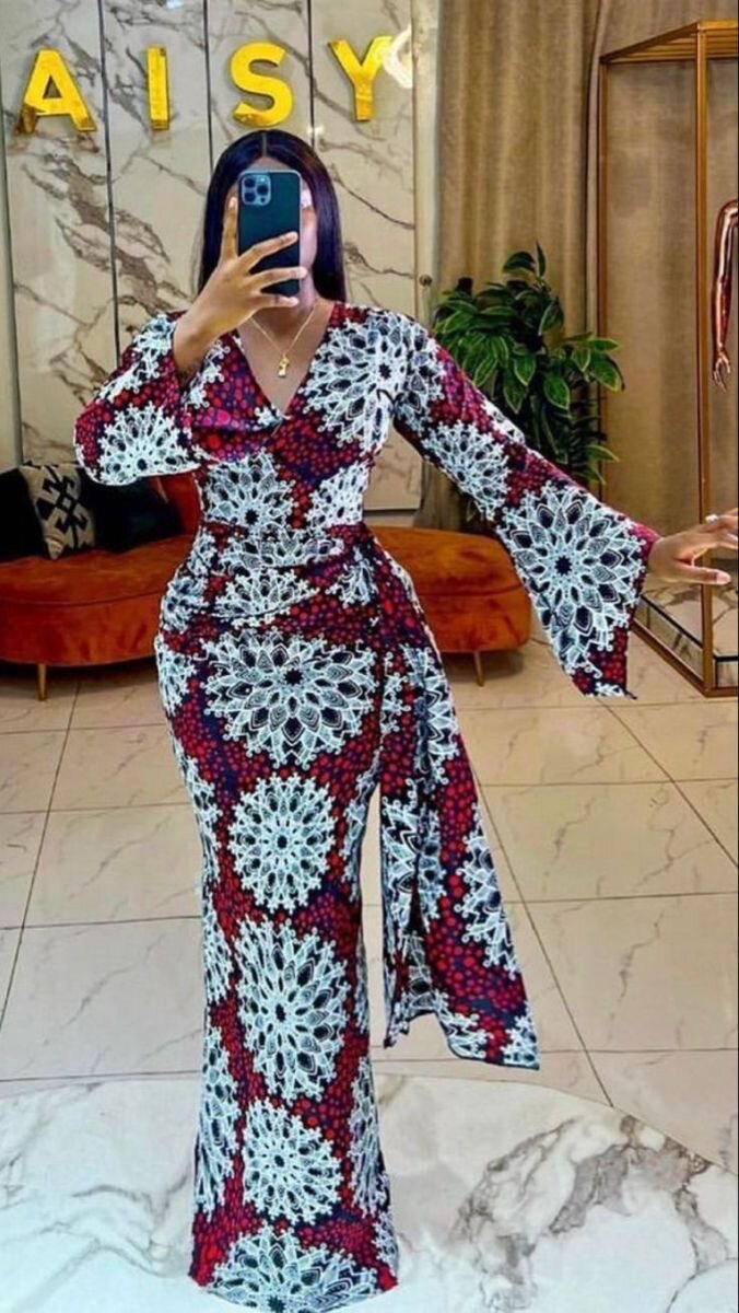 Robe africaine imprimée élégante pour femmes