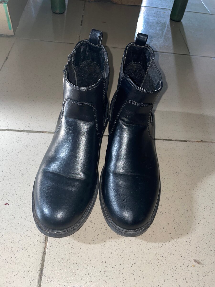 Bottes en cuir pour hommes