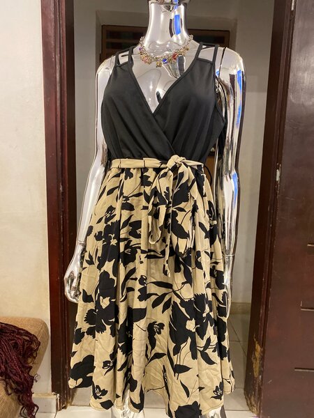 Robe verte pour femme chic