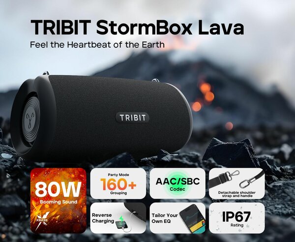 Enceinte Bluetooth Tribit StormBox