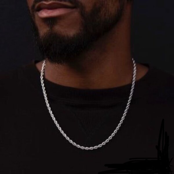 Chaîne en argent élégante