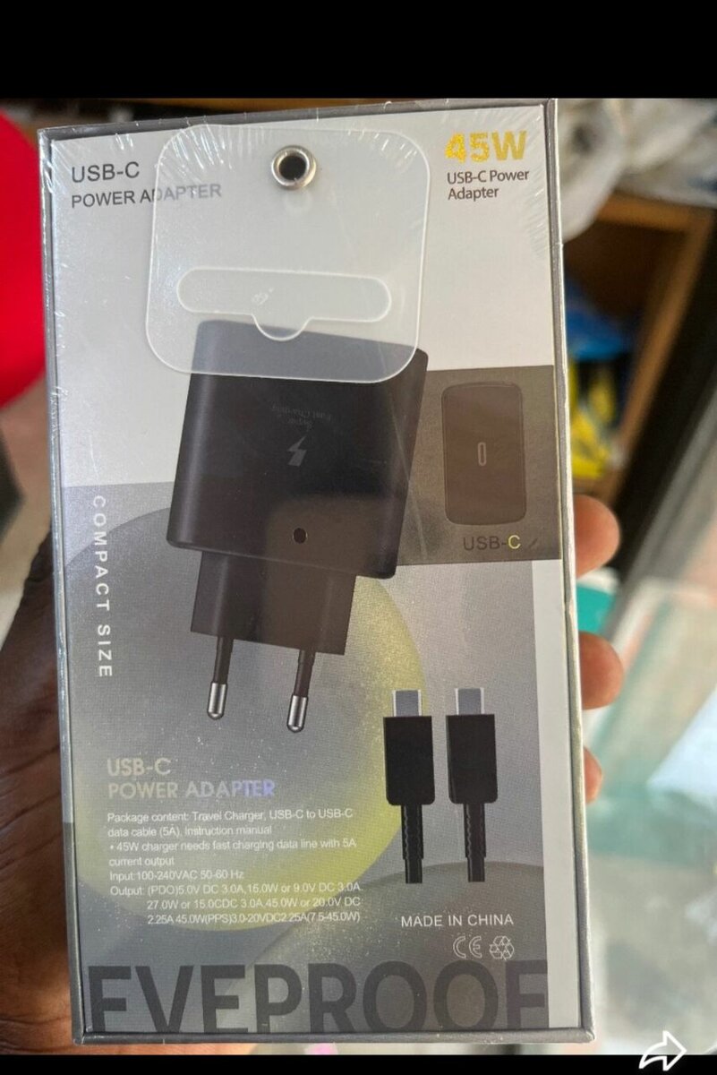 Adaptateur USB-C 45W PD
