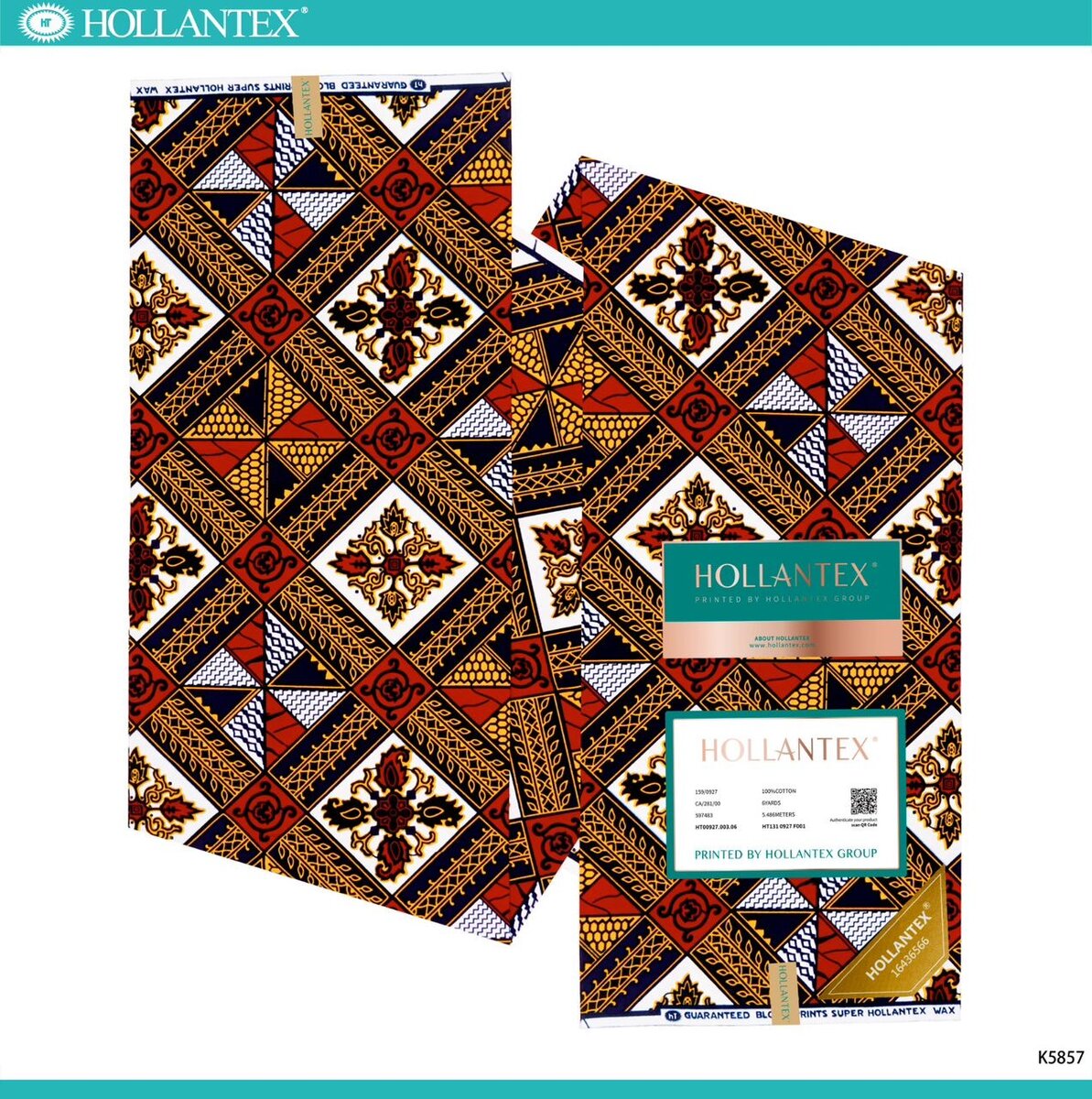 Tissu Wax Hollandais Authentique