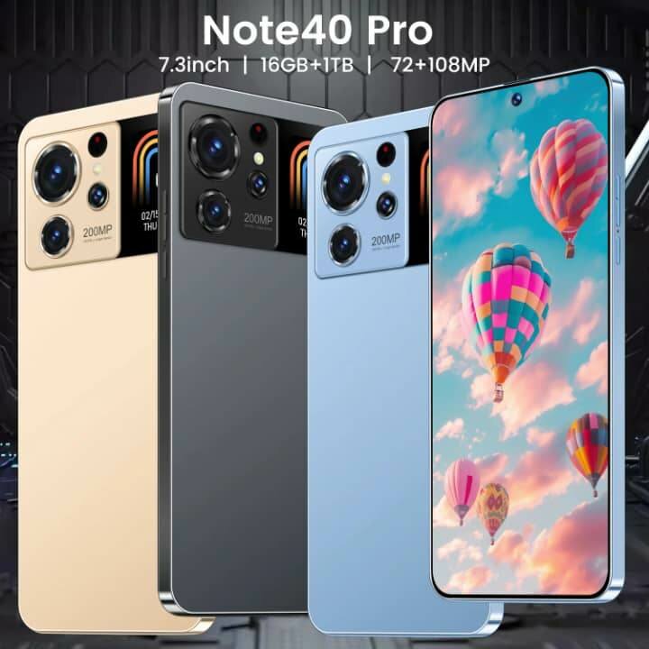 Smartphone Note40 Pro 16GB