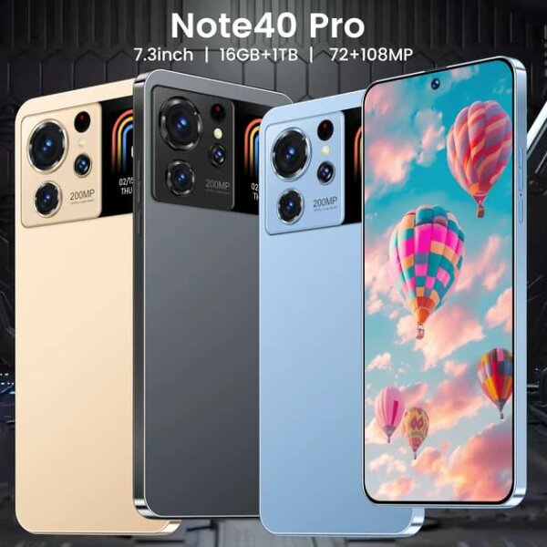 Smartphone Note40 Pro 16GB