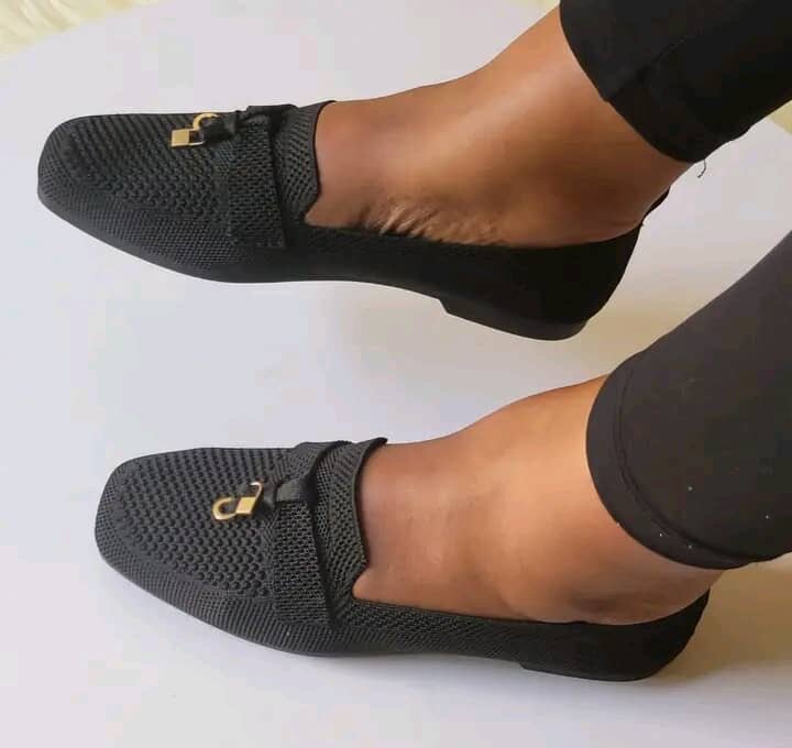 Mocassins en tricot élégants