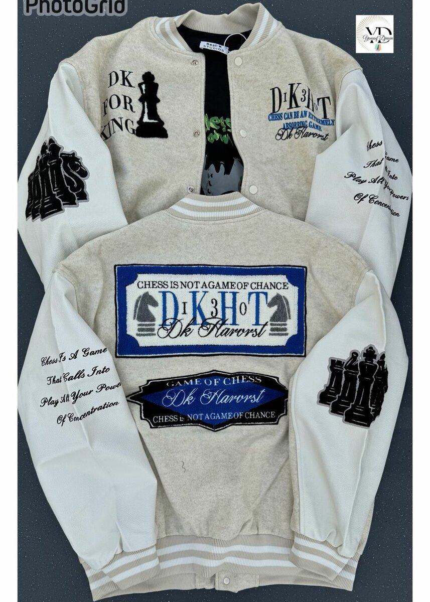 Veste de baseball homme luxe