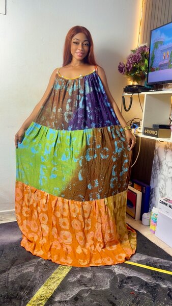 Robe Longue Bohème Colorée