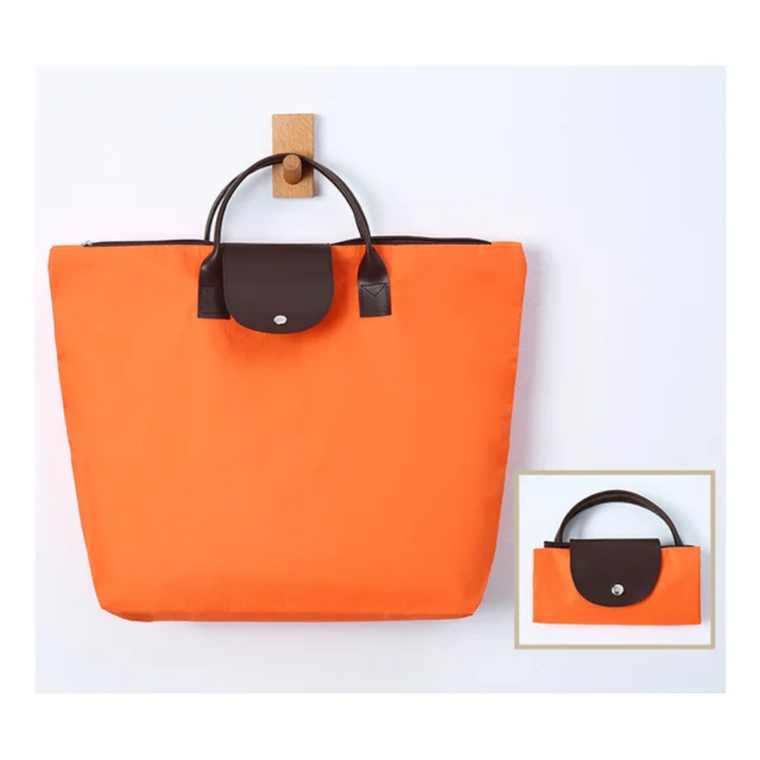 Sac Pliable en Nylon Orange