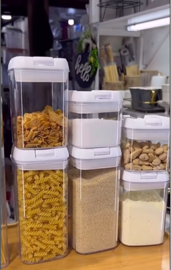 7 pieces set storage canister available now