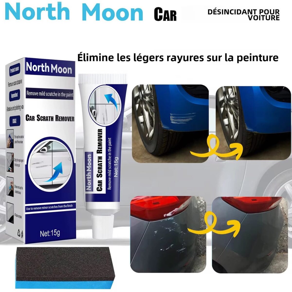 Désincrustant Rayures Voiture