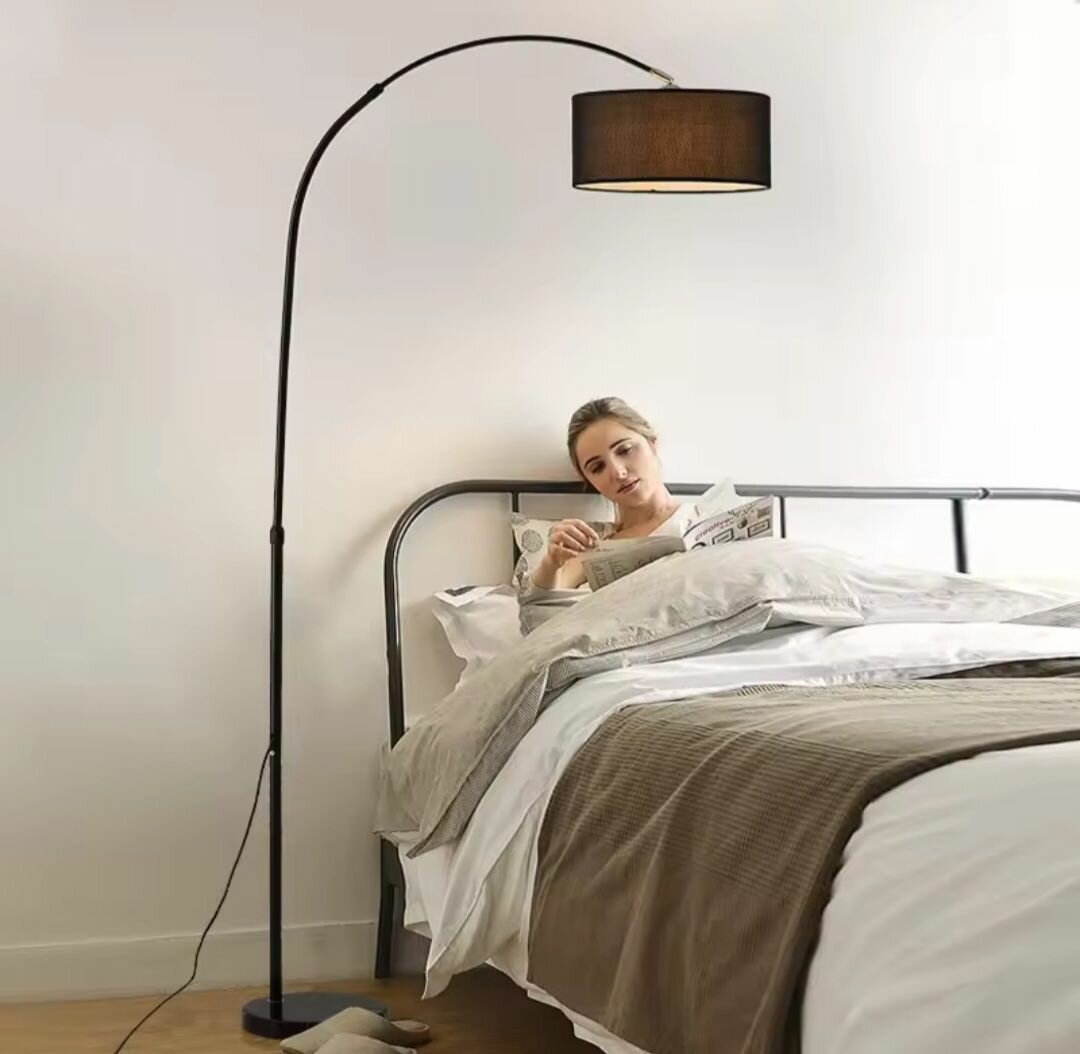 LAMPADAIRE DE SALON STYLE PÊCHE