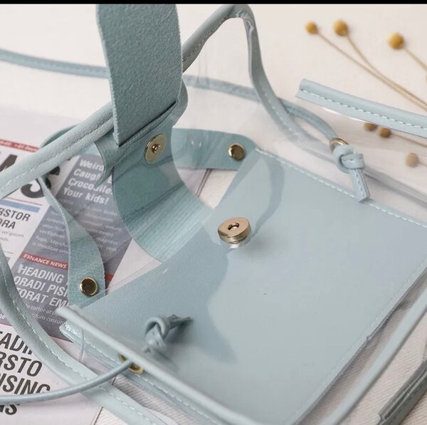 Sac transparent imperméable