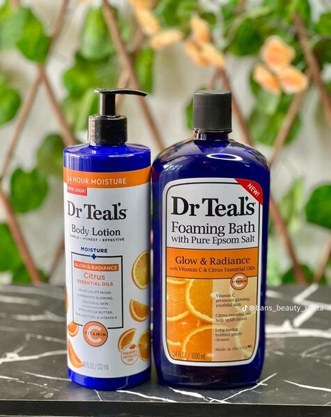 Dr.Teals body lotion and foaming  bath