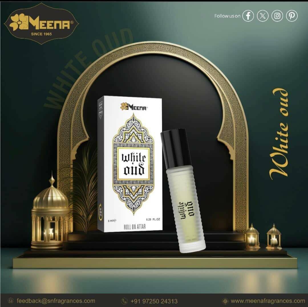 White oud arebic perfume