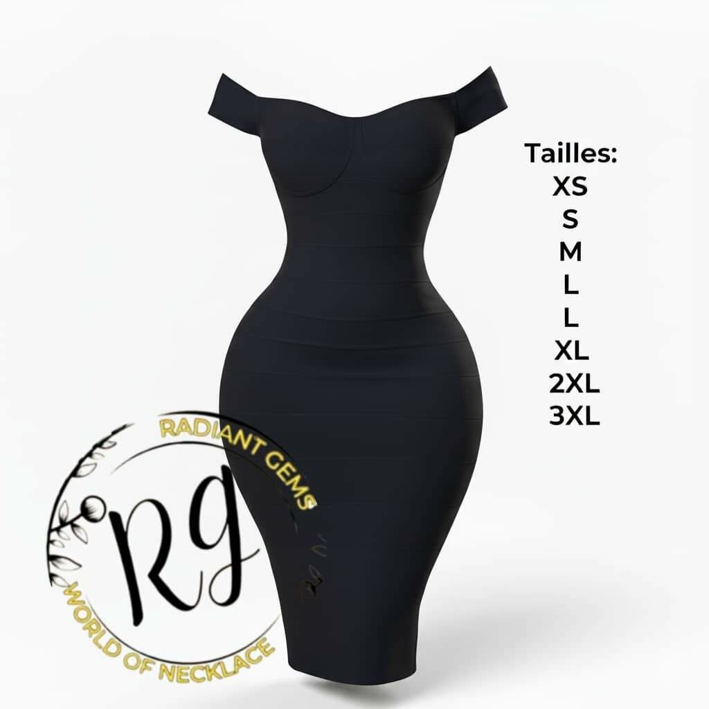 Robe Élégante Épaules Dénudées