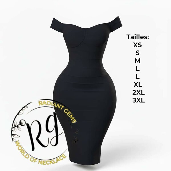 Robe Élégante Épaules Dénudées