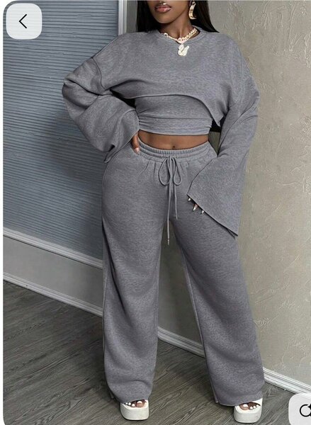 Ensemble survêtement ample femme