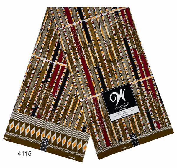 Tissu Africain Woodin Coloré