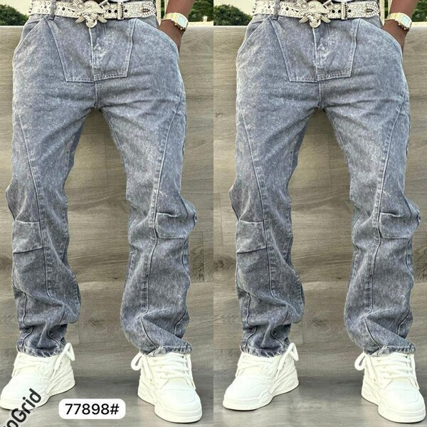 Jean cargo décontracté homme