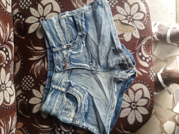 Shorts en jean décontractés