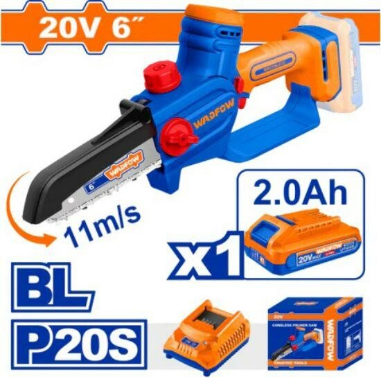 Mini tronçonneuse sans fil 20V