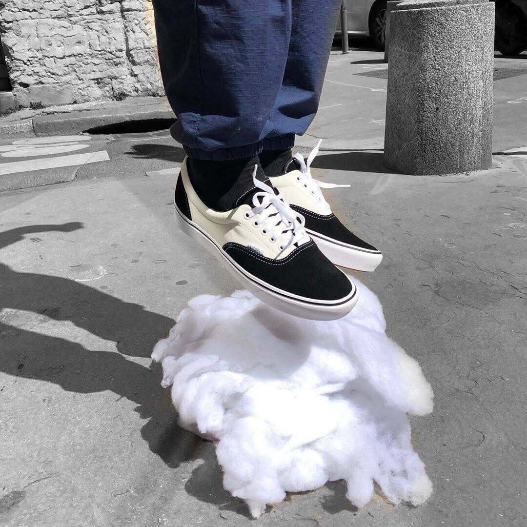 Vans Sneakers Noires et Blanches