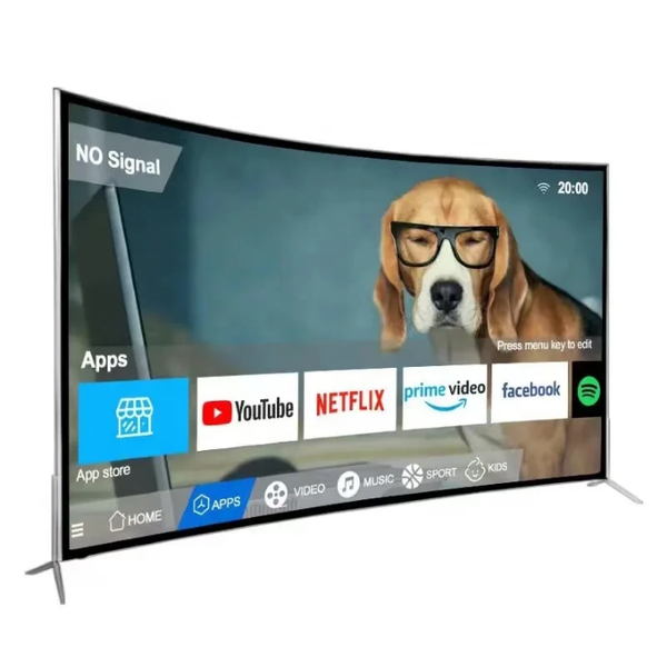 TV LED incurvé 4K Smart