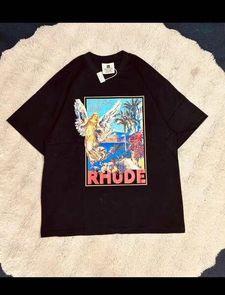 T-Shirt à Imprimé Ange Rhude