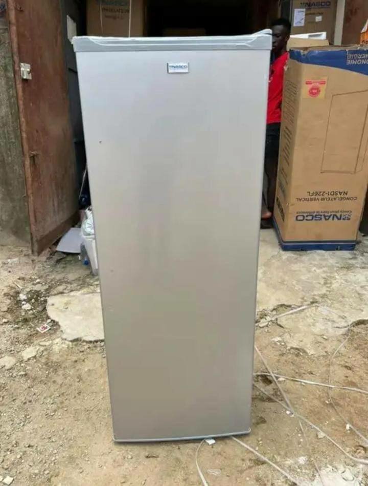 Congélateur vertical inox