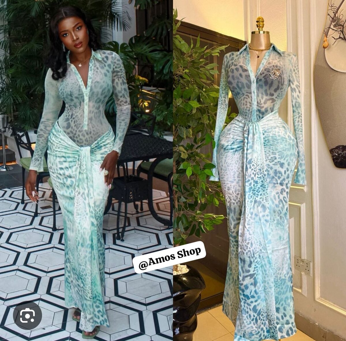 Robe Longue Élégante Femme