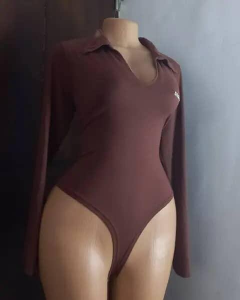 Body femme manches longues