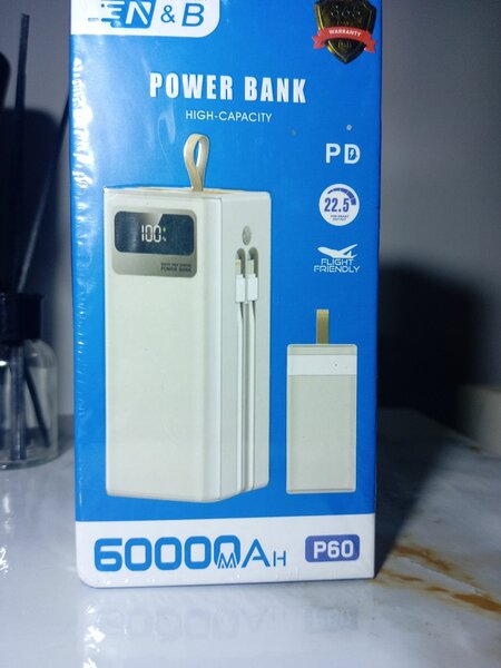 Power Bank 6000mAh PD N&B