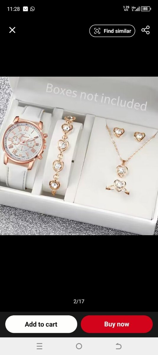 Bracelet set without box