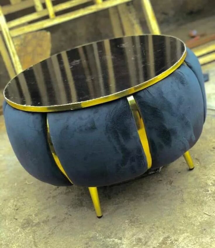 Tables basses en velours