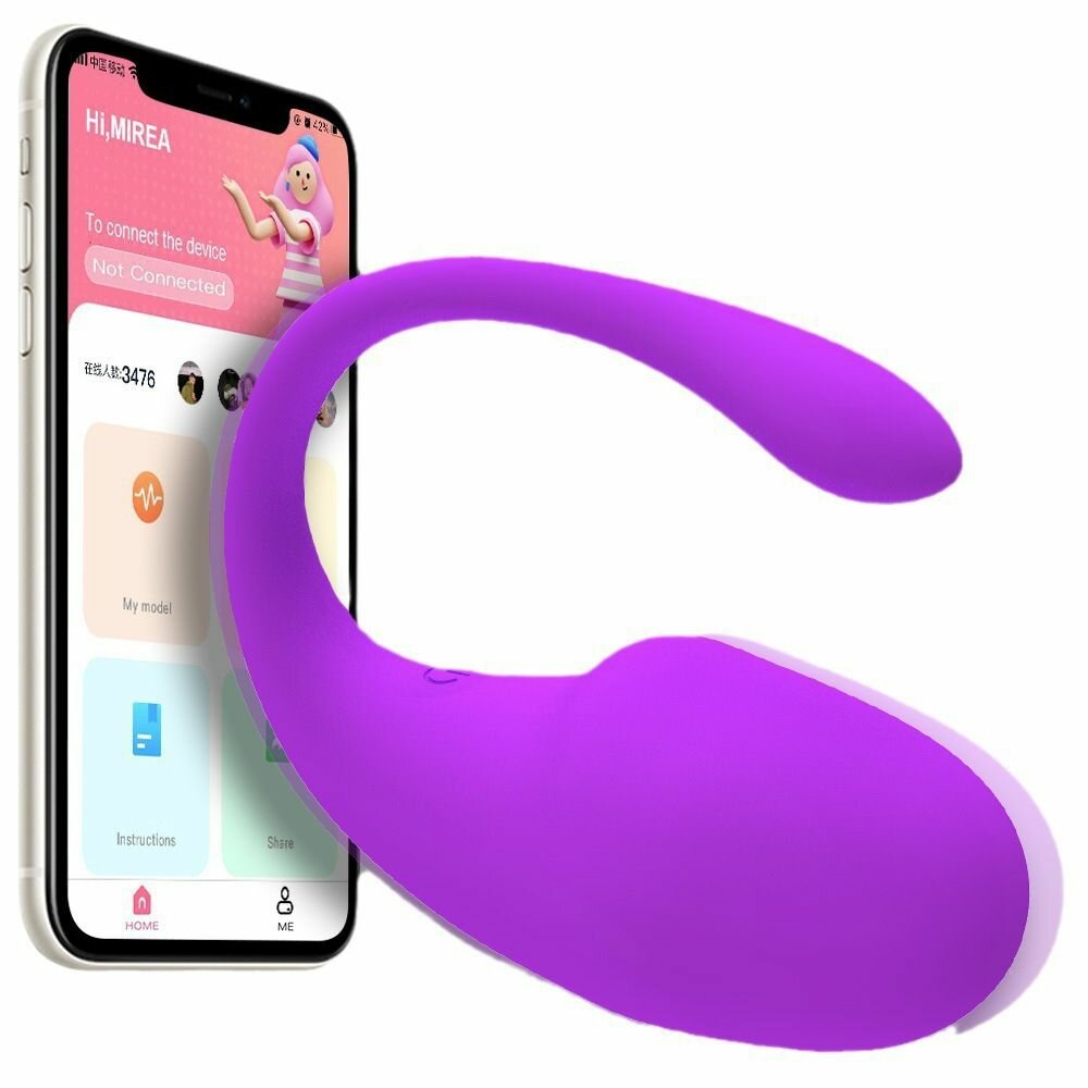 App control Gspot egg Vibrator