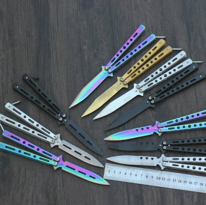 Бабочка нож все виды