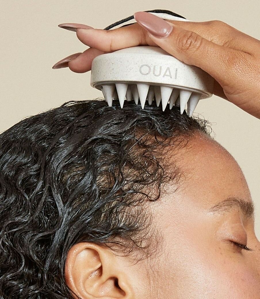 Brosse massage cuir chevelu