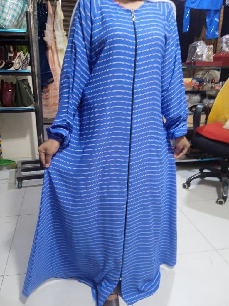 Abaya in blue