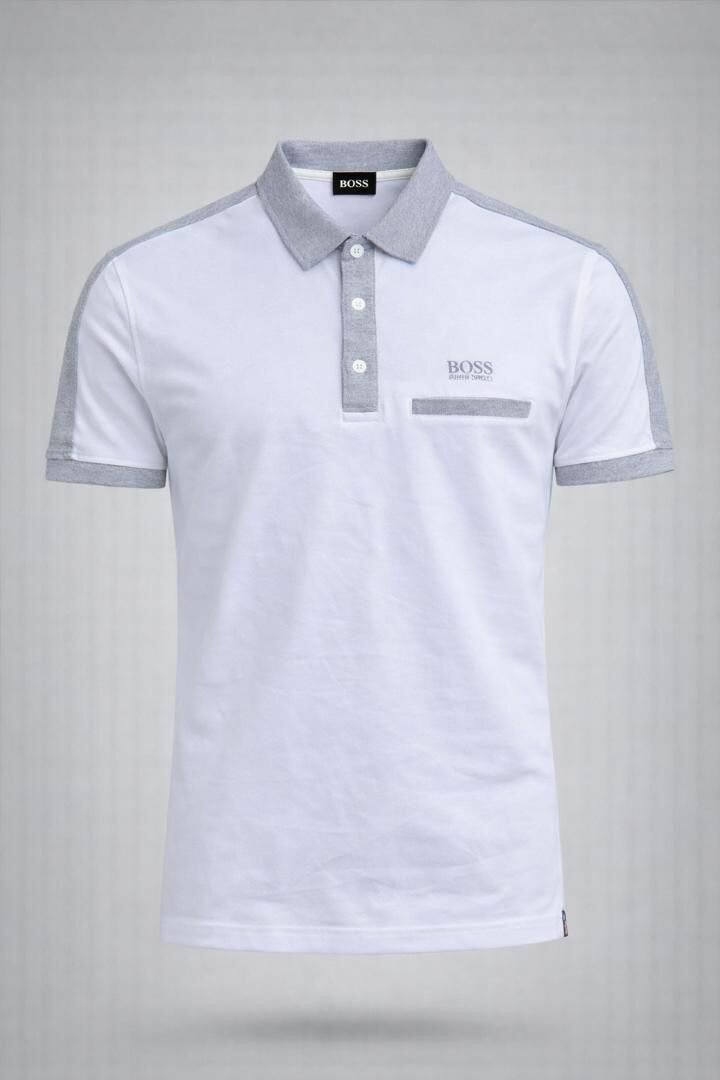 Polo BOSS Homme Blanc